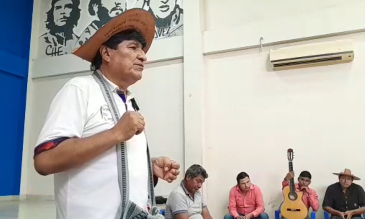 Morales se mofa de Doria Medina: Admiro su consecuencia para ser candidato y perder