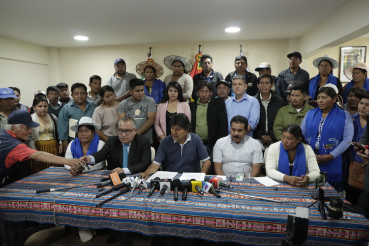 Morales dice que el Gobierno tenía un plan para capturarlo y sacarlo del país