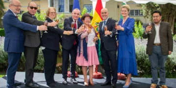 Evento de celebración en honor al Día de Europa