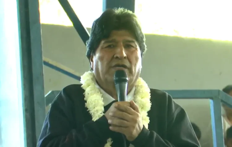 Evo anuncia su apoyo a las movilizaciones desde el lunes en La Paz