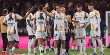 Rüdiger, Bellingham y Lucas Vazquez expulsados al término de la final de Copa