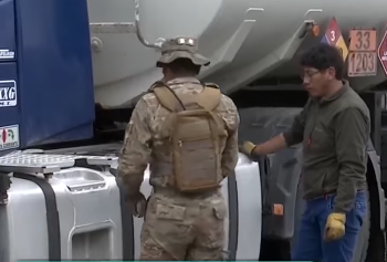 La FELCC incauta 7.000 litros de diésel de contrabando en El Alto