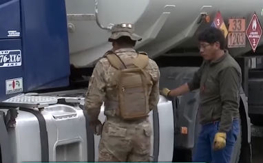 La FELCC incauta 7.000 litros de diésel de contrabando en El Alto