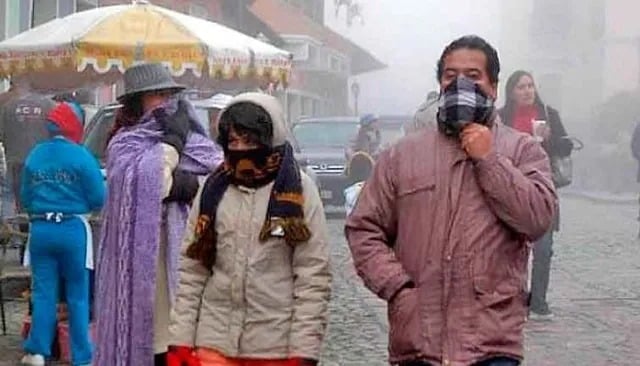 El Senamhi pronostica un frente frío y tormentas eléctricas.