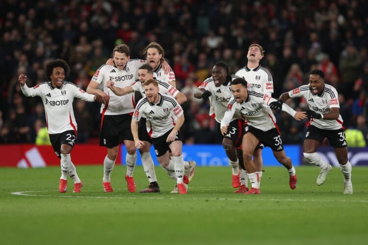 El campeón Manchester United cae por penales ante el Fulham en la FA Cup
