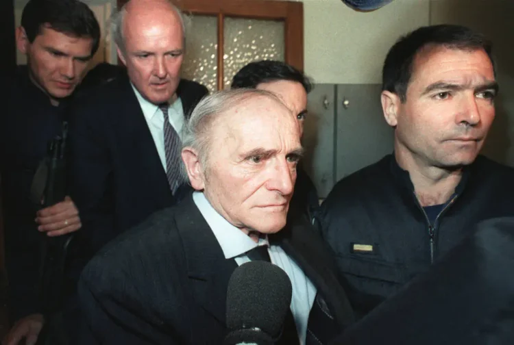 El nazi Klaus Barbie/ AFP