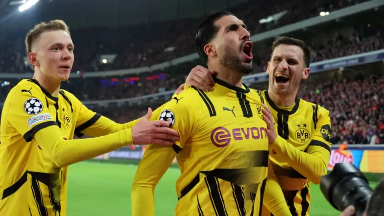 Borussia Dortmund gana 2-1 en Lille y será rival del Barça en cuartos de Champions