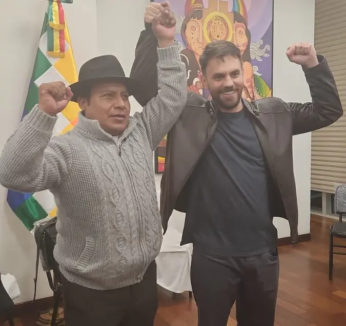 Del Castillo y Berna van como candidatos por el MAS