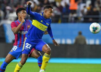 Colombiano Sebastián Villa anota otro gol en la Liga argentina
