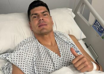 Carlos Lampe ya piensa en su recuperación tras su exitosa operación en el tendón de Aquiles