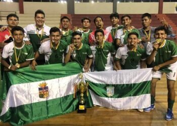 Santa Cruz campeón del Nacional de Selecciones Sub-18 Masculino de futsal