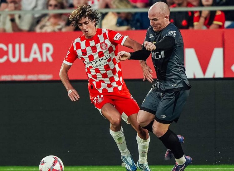 Al Girona, de Marcelo Claure, le falta puntería y empata con Rayo Vallecano