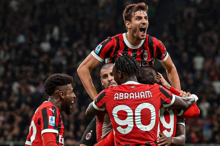 El Milan continúa su buena dinámica con victoria contra Lecce