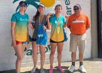 Olmedo con Orías y Luján con Cortés, se clasifican al Panamericano de Tenis de Playa