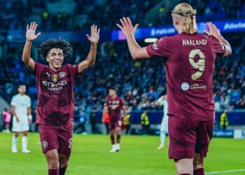 El Manchester City golea sin problemas en la cancha del Slovan Bratislava