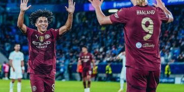 El Manchester City golea sin problemas en la cancha del Slovan Bratislava