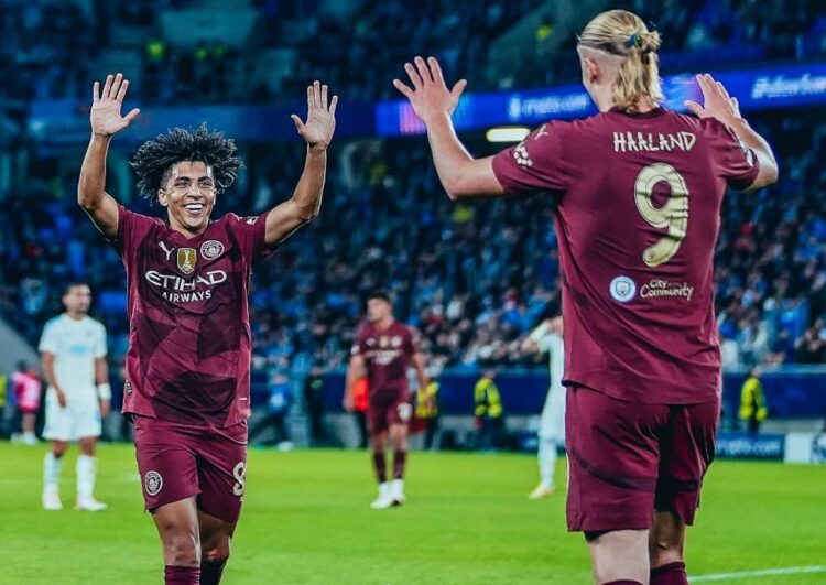 El Manchester City golea sin problemas en la cancha del Slovan Bratislava