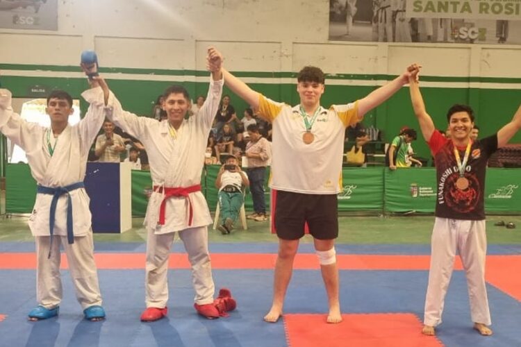 Cochabamba arrasa en el tercer Grand Prix Nacional de karate