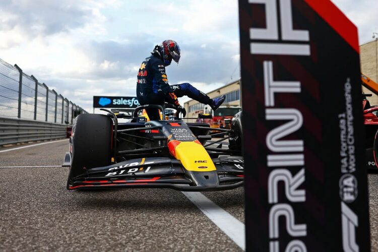 Verstappen domina y Colapinto se luce en clasificación al esprint en EEUU
