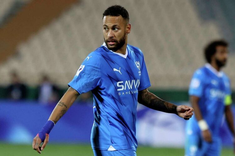 Neymar vuelve a una convocatoria del Al Hilal tras más de un año de baja