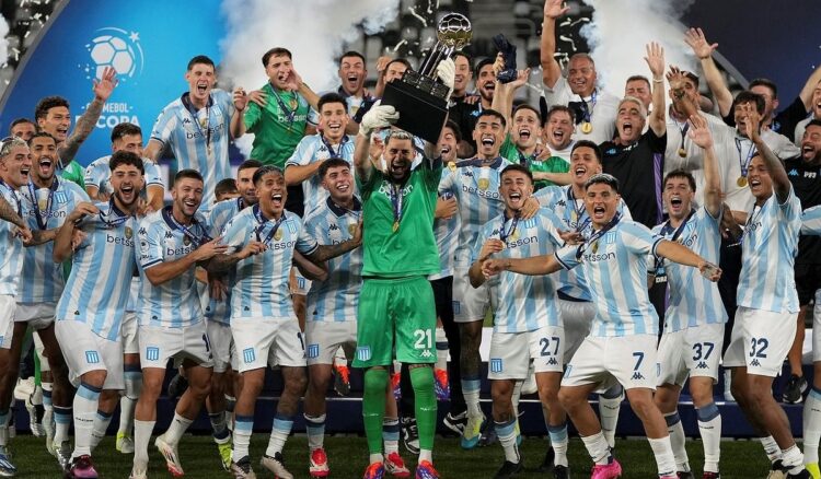 Ida y vuelta ganó Racing a Botafogo y consigue su primera Recopa