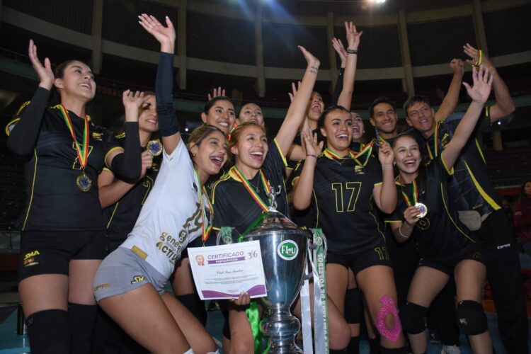 San Martín es campeón de la Liga de Voleibol Femenino