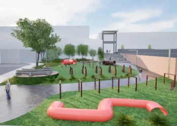 El proyecto del parque para canes.