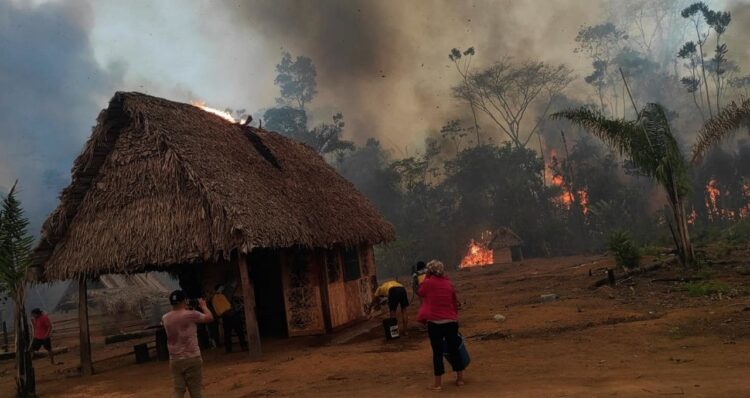 Choquehuanca sobre incendios: No se apaga con chispas de odio ni mensajes en redes sociales