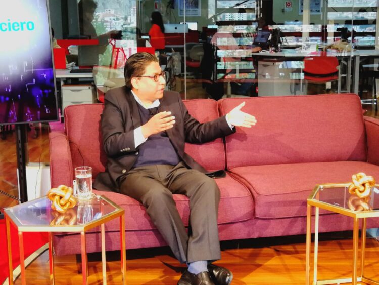 El otrora ministro Iván Lima en La Razón.