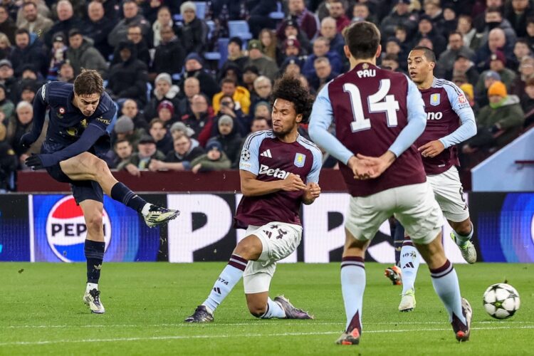 Aston Villa y Juventus igualan sin goles en la Champions