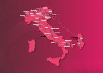 Recorrido del Giro de Italia 2025
