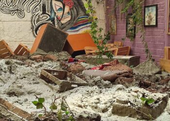 Defensa Civil: La mazamorra destruyó al menos 40 viviendas en Llallagua