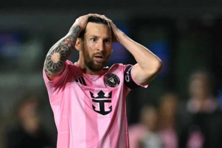 La MLS multa a Messi por incidente con un entrenador rival