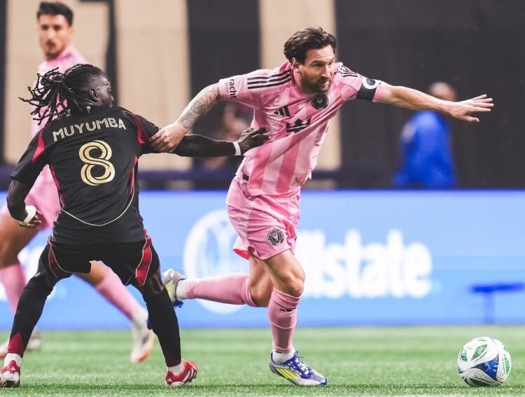 Messi marca primer gol del año en MLS en triunfo de Inter en Atlanta