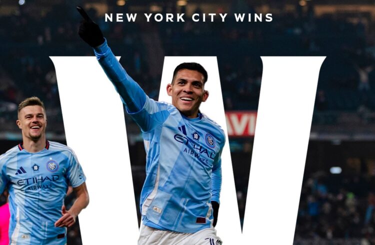 New York City, de Claure, remonta y vence a New England