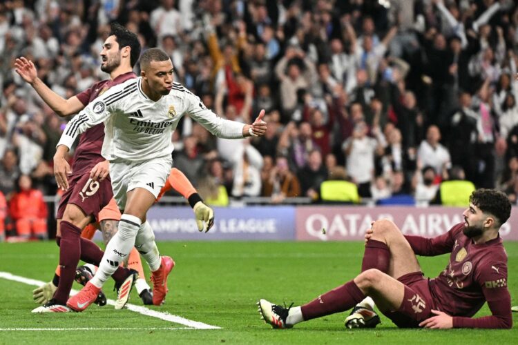 Real Madrid elimina al City de Champions con triplete de Mbappé