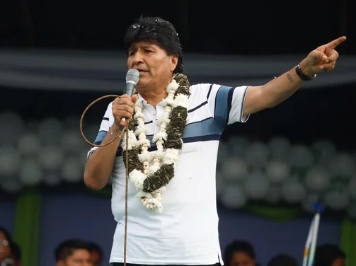 Morales: Gobierno persigue candidatos por orden de EEUU