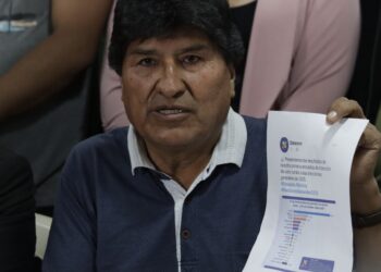 Evo Morales dijo este jueves que el caso que lo involucra fue resuelto en 2020.