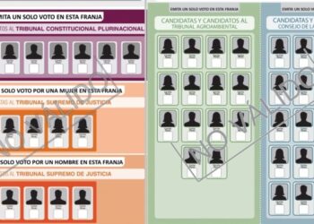 Judiciales: el TSE sorteará el viernes la ubicación de candidaturas en las papeletas de sufragio