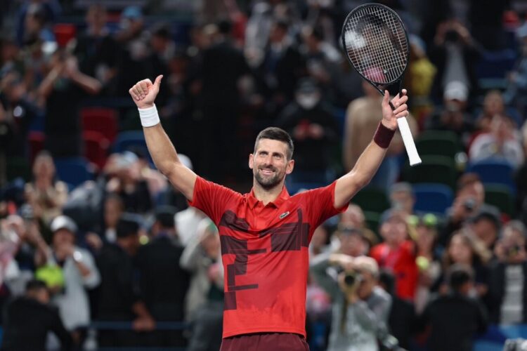 Djokovic lanza un aviso en Shanghái con un triunfo expeditivo ante Cobolli