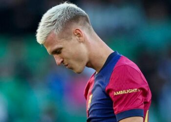 La Liga española borra a Dani Olmo de la plantilla del Barcelona