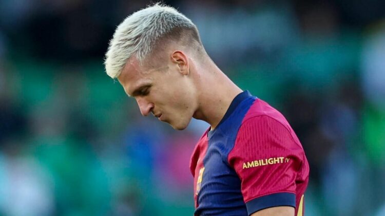 La Liga española borra a Dani Olmo de la plantilla del Barcelona