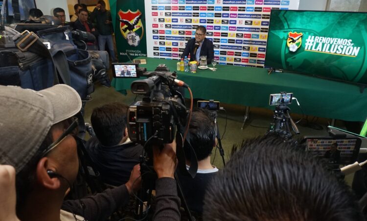 La Selección Boliviana viajará a Lima el martes 18