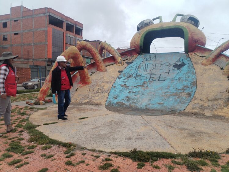 Anuncian la intervención del parque ‘La Hormiguita’ de El Alto