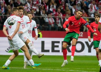 El Portugal de CR7 brilla en Varsovia ante Polonia (3-1)