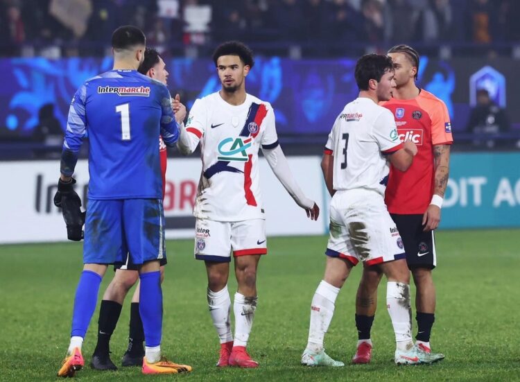 PSG esquiva ‘in extremis’ los penales ante equipo amateur (4-2) en Copa de Francia
