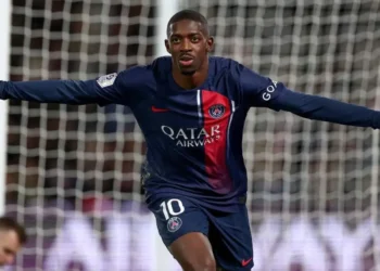 Ousmane Dembelé vuelve al entrenamiento colectivo del PSG