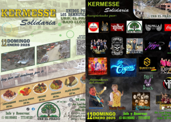 Vecinos de Bajo Llojeta organizan kermesse solidaria para contratar maquinaria