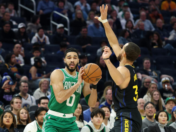 Celtics se dan un respiro con paliza a Warriors y Grizzlies resisten a Minnesota