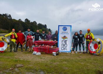 Corani recibe la primera fecha del Circuito Nacional de Aguas Abiertas